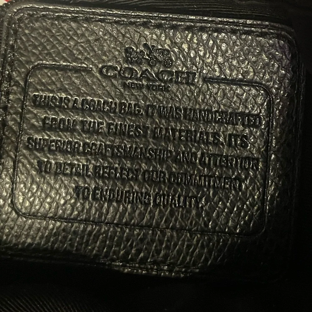 Coach signature tote